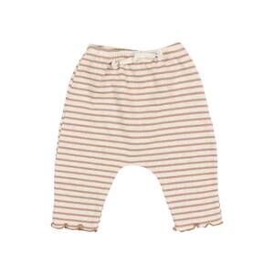 NEW BÚHO kid's stripe jersey pants in ivory